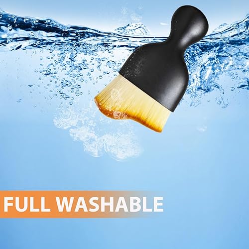 Miniatura 5 de Automotive Interior Dusting Brush Car Duster Brush Interior, Car Detailing Brush Car Interior Cleaning Brush for Air Vents, Dashboard, Leather,
