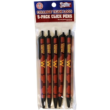NCAA Minnesota Golden Gophers Disposable Click Pens