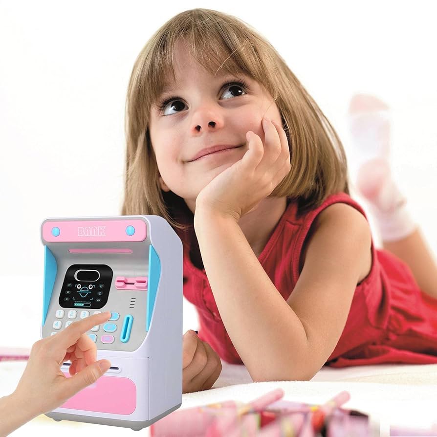 Amazon.co.jp: 電子貯金箱 | 漫画のミニ ATM 貯金機,個人