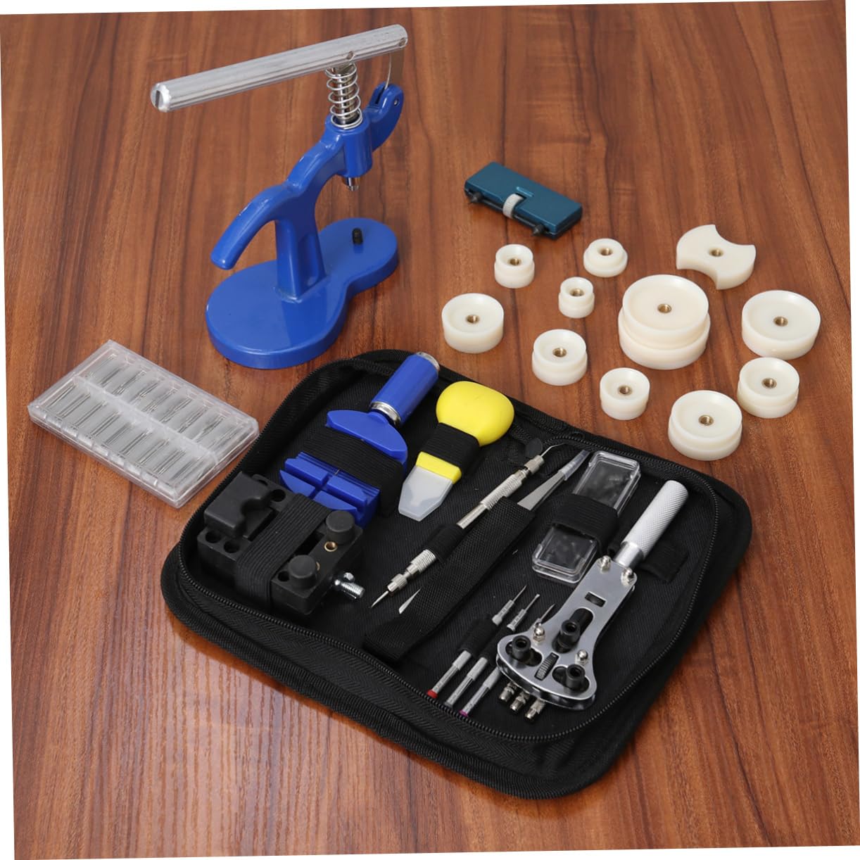 BESPORTBLE 409 Pièces Kit D'outils de Réparation de Montres Métal Plastique