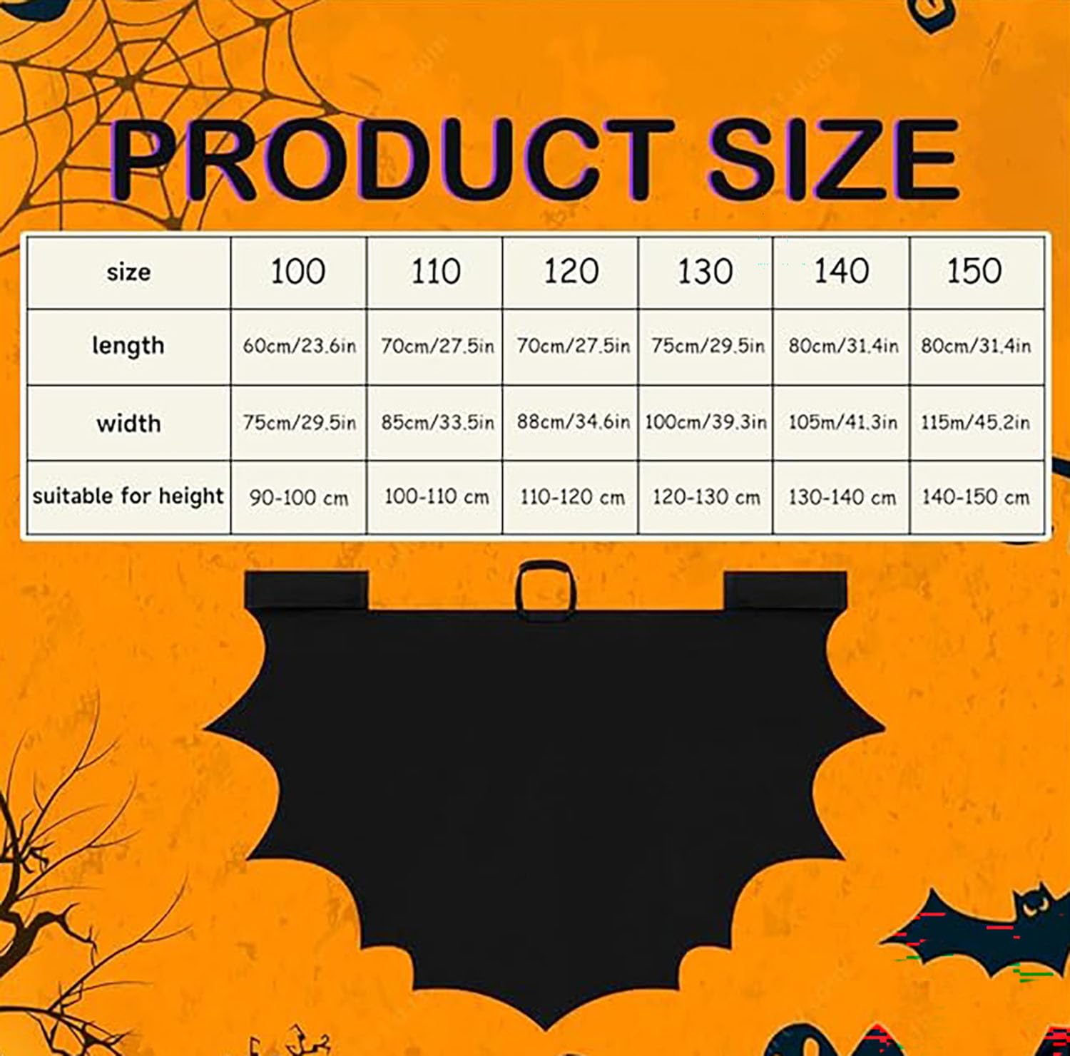 Mantello Pipistrello, Costume da Pipistrello per Bambini, Mantello Pipistrello Halloween, Costume da Pipistrello Vampiro con Maschera Pipistrello, Costume Cosplay per 8-12 Ragazze, Ragazzi