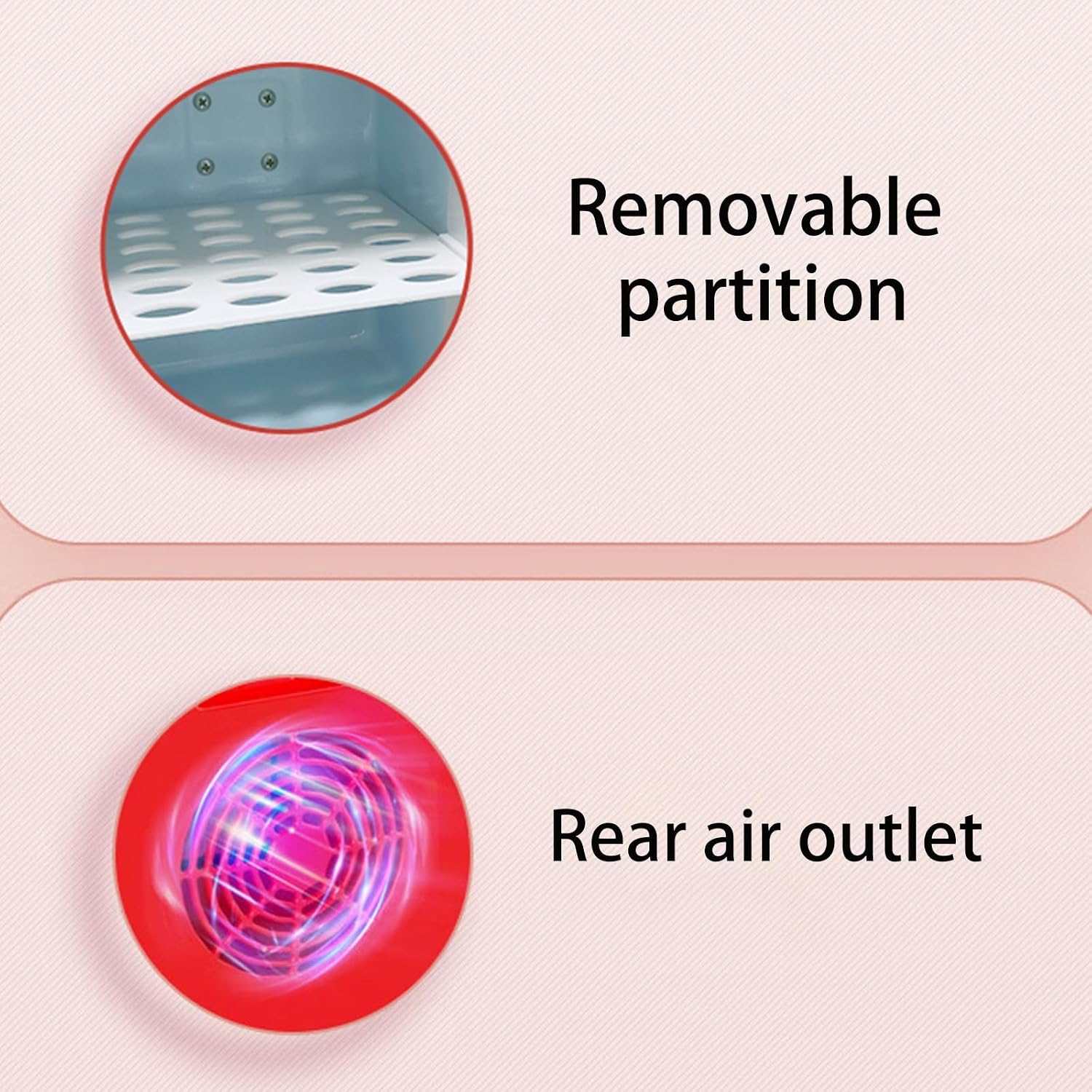 Mini Skincare Fridge, Portable Thermoelectric Refrigerators, Small Refrigerators for Cosmetics, Food, Drink, Office, Car, Dorm, Garage