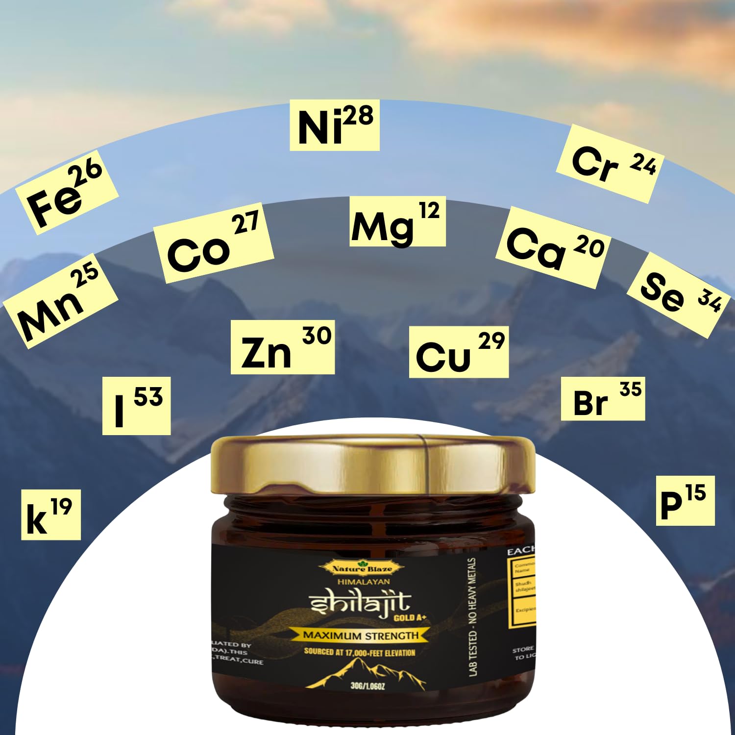 Shilajit del Himalaya (resina, 30 g)