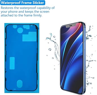 for iPhone 11 Pro Max Screen Replacement for A2161, A2220, A2218 | 6.5 Inch screen for iphone 11 pro max, Complete Repair Set, Highly Responsive Touch, Clear Viewing, Hardness Tempered Glass