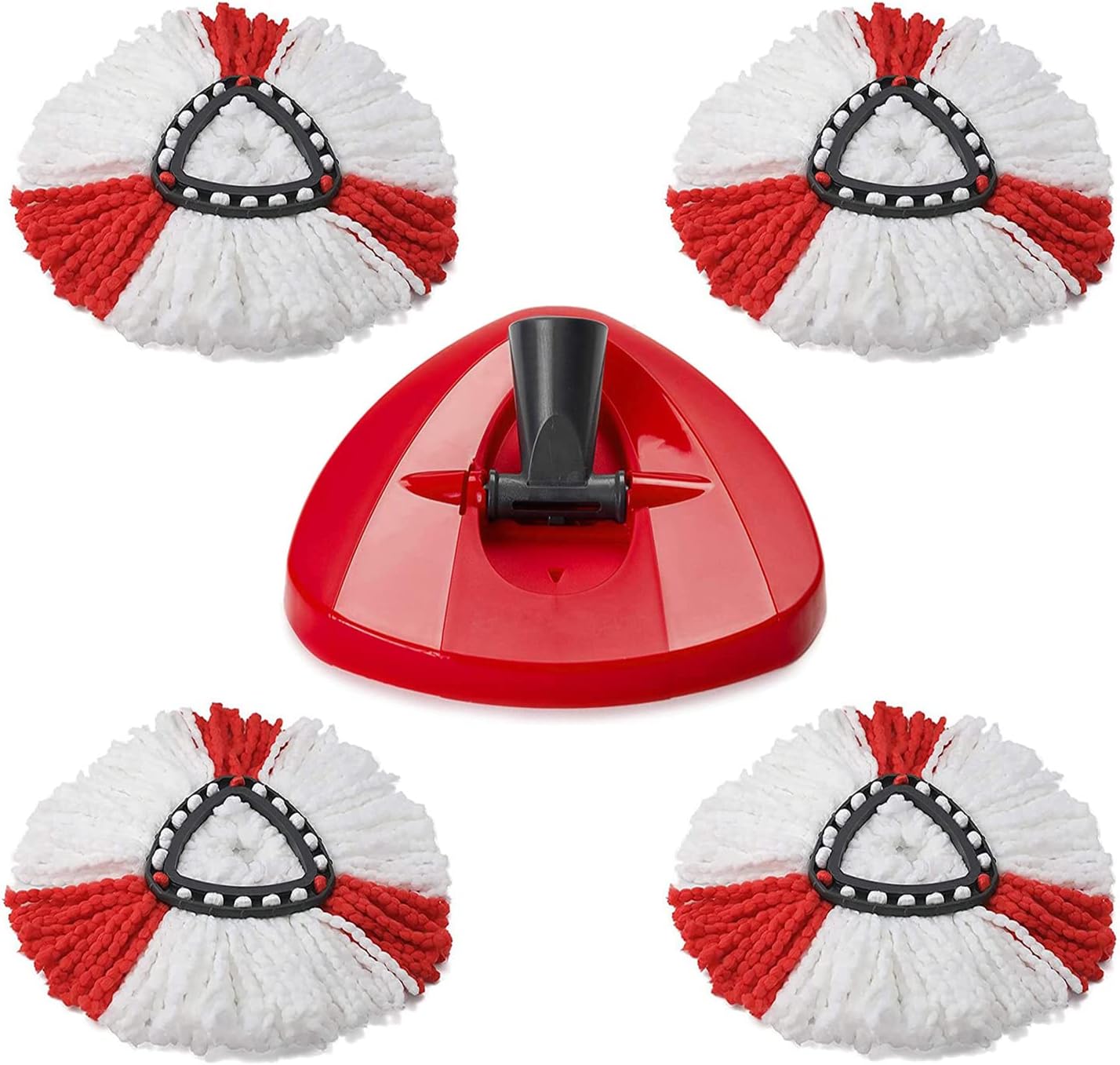 Spin Mop Replacement Head for Vileda Mop Head Refills, Includes 1 Mop