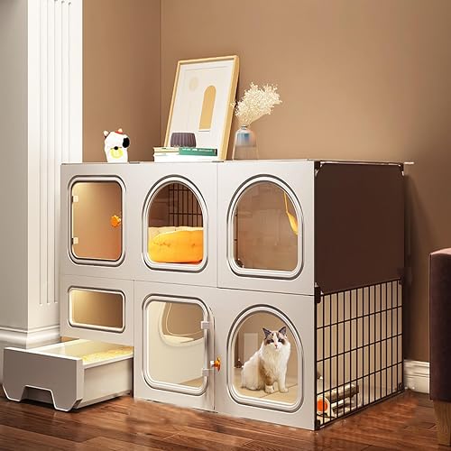 Jaula Grande Para Gatos De Interior DIY, Casa Para Gatos, Jaula Para Gatos, Habitación Para Gatos De Interior
