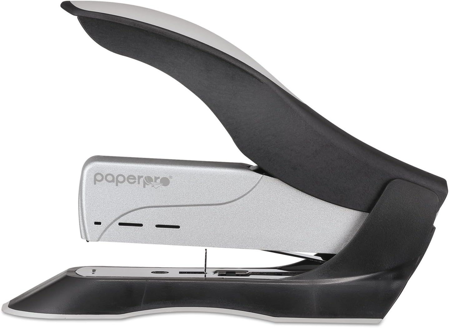 PaperPro-Bostitch 1300 inHANCE Stapler, 100-Sheet Capacity, Black/Silver
