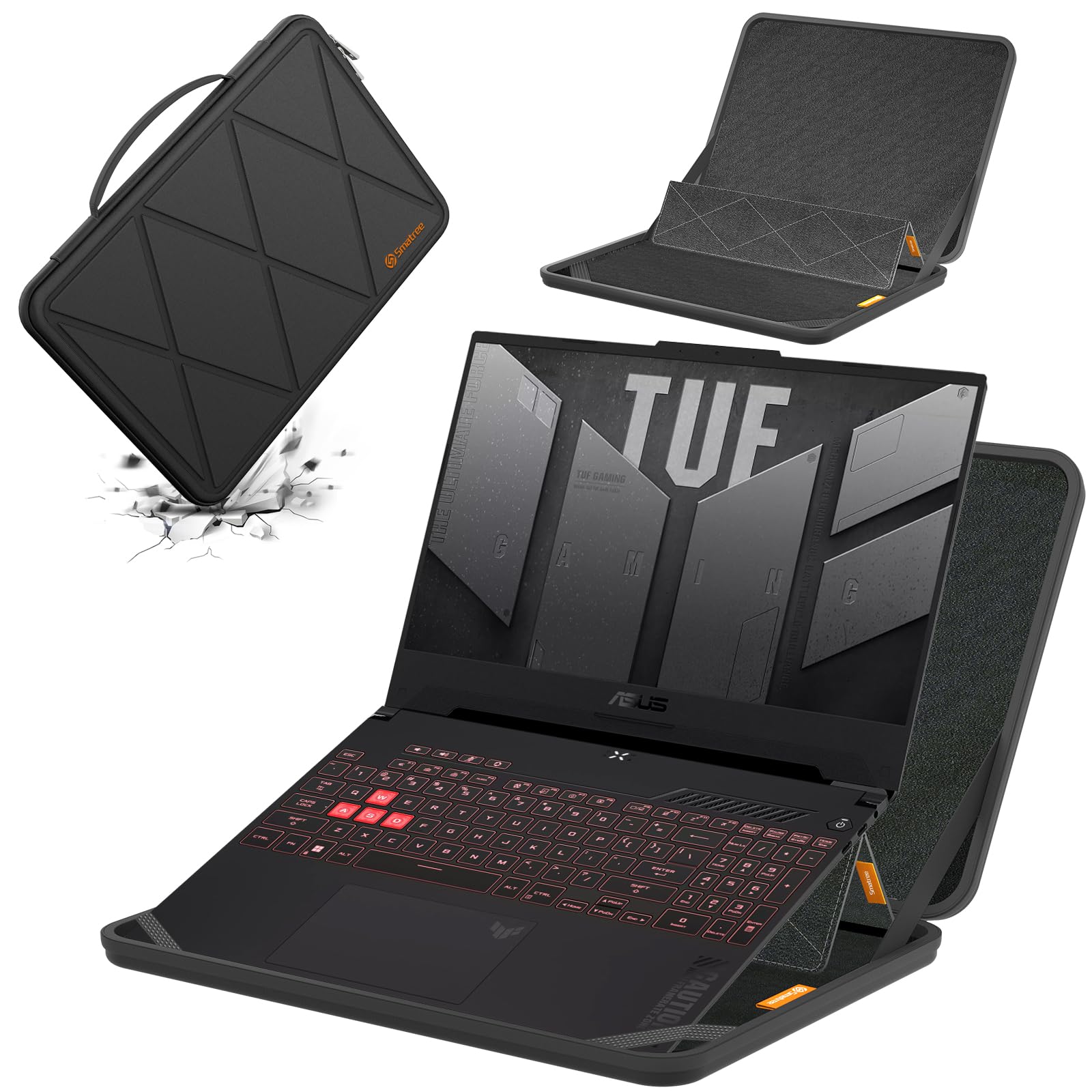 Smatree MS86 Hard EVA Case with Stand for 16 inch ASUS ROG Zephyrus M16
