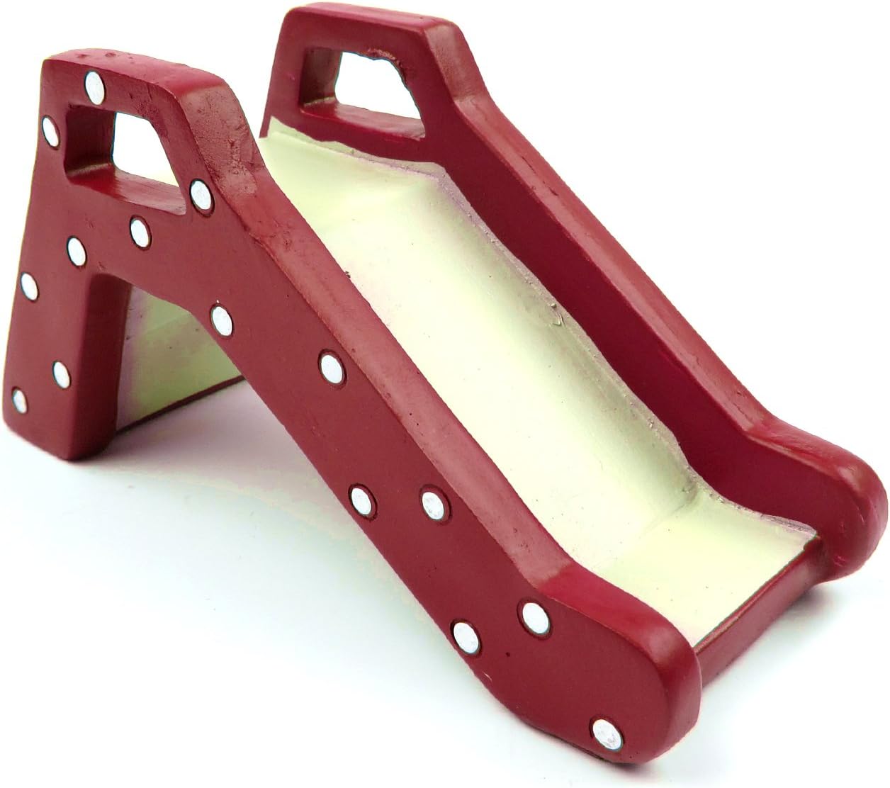 Alfie Pet - Shura Slide Toy for Mouse, Chinchilla, Rat, Gerbil and Dwarf Hamster - Color: Red