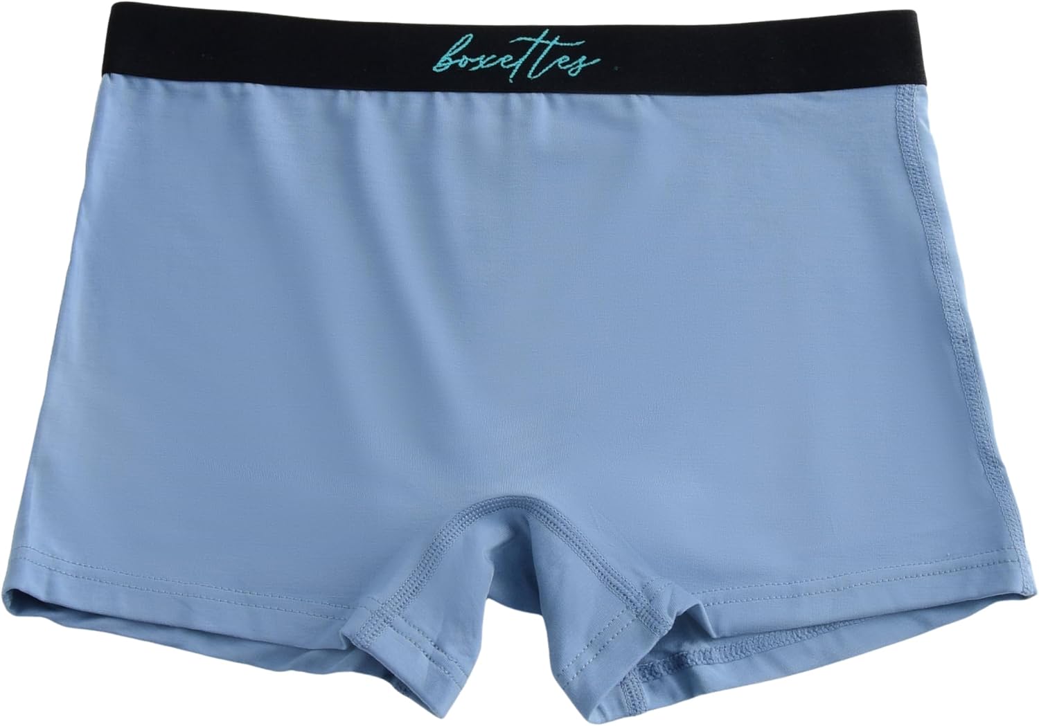 Girls' Boxer Briefs. 3-pack sampler Cotton, Modal and Nylon Mesh. Sensory-friendly. Full-coverage. Super soft. Tagless.
