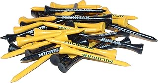 Team Golf NCAA Unisex-Adult Team Golf NCAA 2-3/4" Golf Tees, 50 Pack, Regulation Size, Multi Team Colors