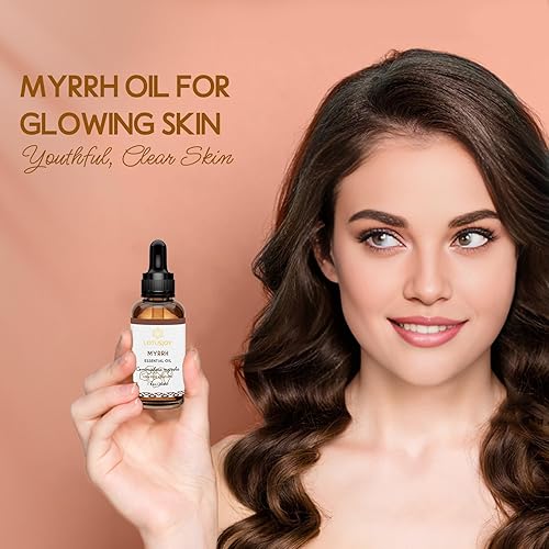 Miniatura 5 de Aceite esencial de mirra, aceite de mirra natural puro para la piel, difusor de cabello, aerosol de habitación, 1 onza