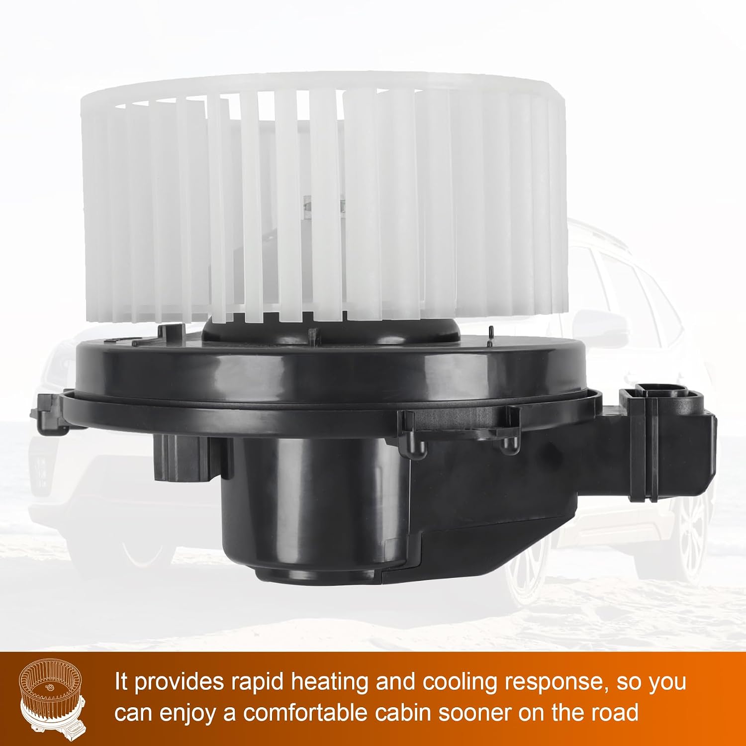 HVAC Heater Blower Motor Assembly Replacement for Subaru Forester 2019 2020 2021 2022 2023 Replaces 72223FL010 700339 75151 BM10101C Front Side
