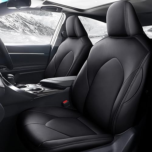 Fundas de asiento personalizadas para Toyota Camry 2018, 2019, 2020, 2021, 2022, 2023, 2024, juego completo de fundas de asiento de automóvil,
