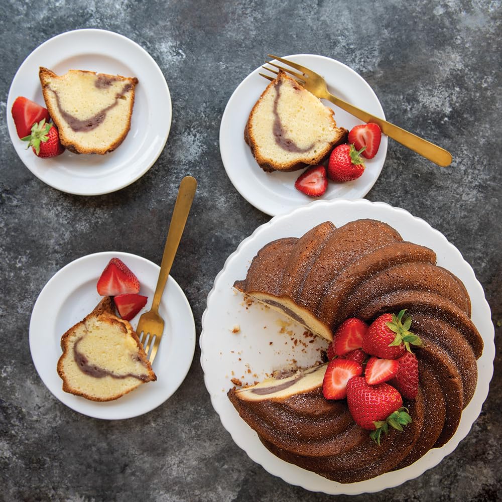 Nordic Ware Moule à gâteau Bundt® Tourbillon Gold