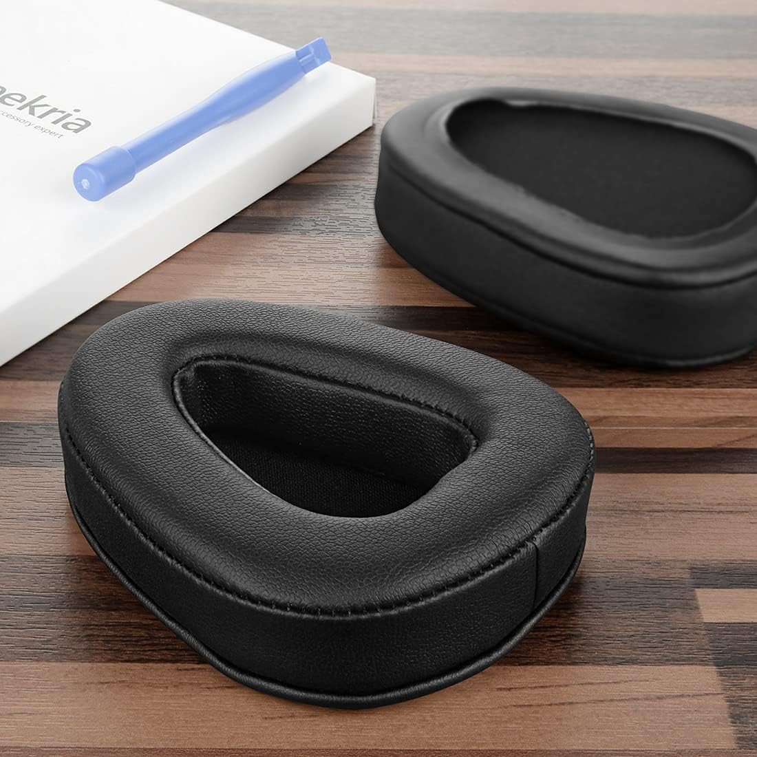 Geekria Replacement Ear Pads for Skullcandy Aviator, Aviator2 Headphones Ear Cushions, Repair Parts (Black)