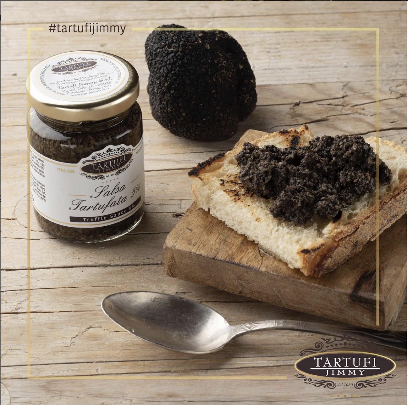 Coffret Gourmet à la Truffe | Sauce à la Truffe Blanche 90g + Poudre de Truffe Noire 45g + Sauce à la Truffe Noire 90g | Condiments Italiens pour Pâtes, Risottos et Antipasti – Made in Italy