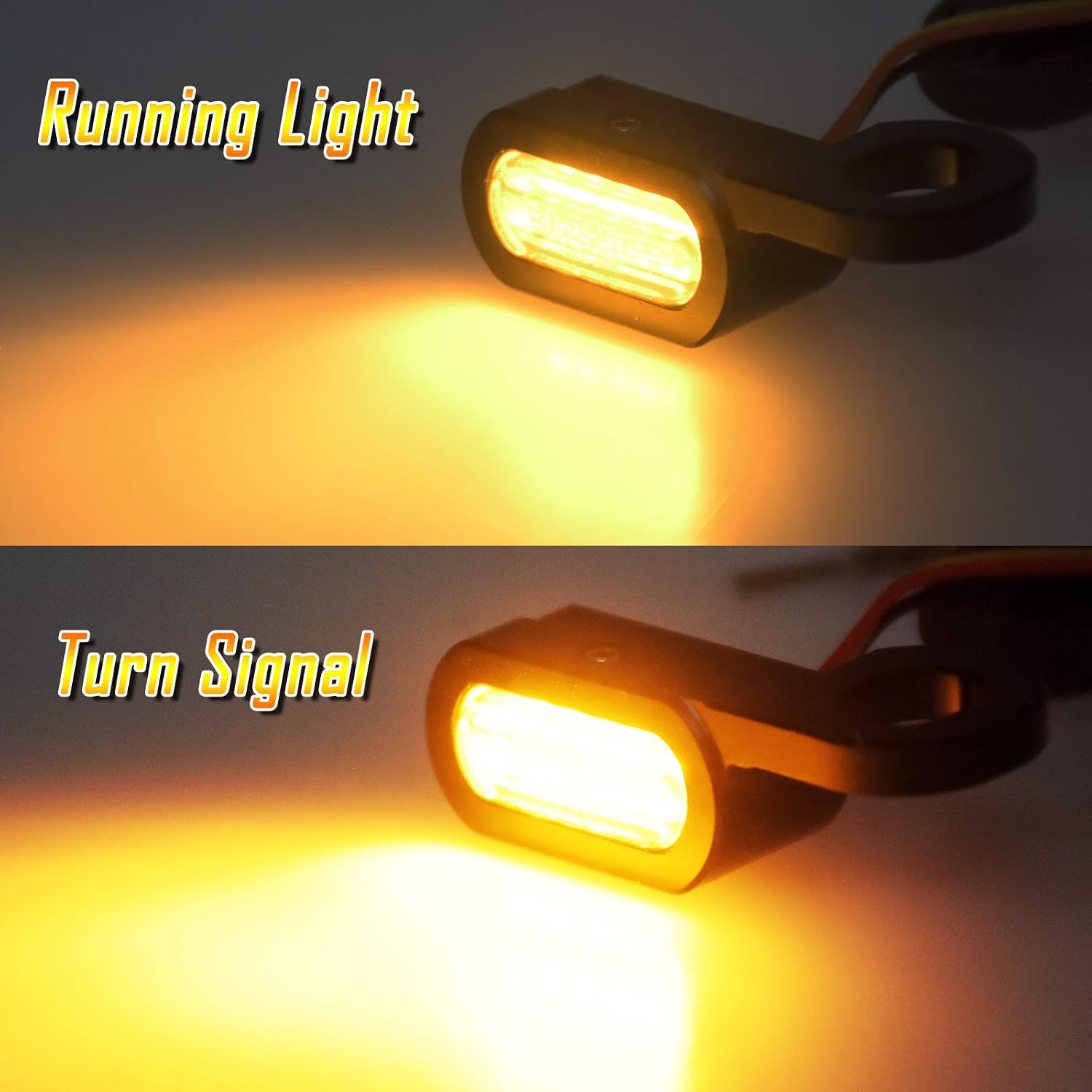 Turn Signal Light LED Indicator Blinker Running Light Fit for Harley Sportster XL883 1200 72 48 2004-2022 1 Pair