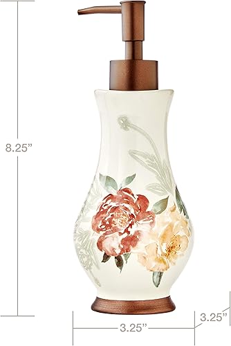Miniatura 5 de SKL Home Dispensador de jabón floral Holland, natural