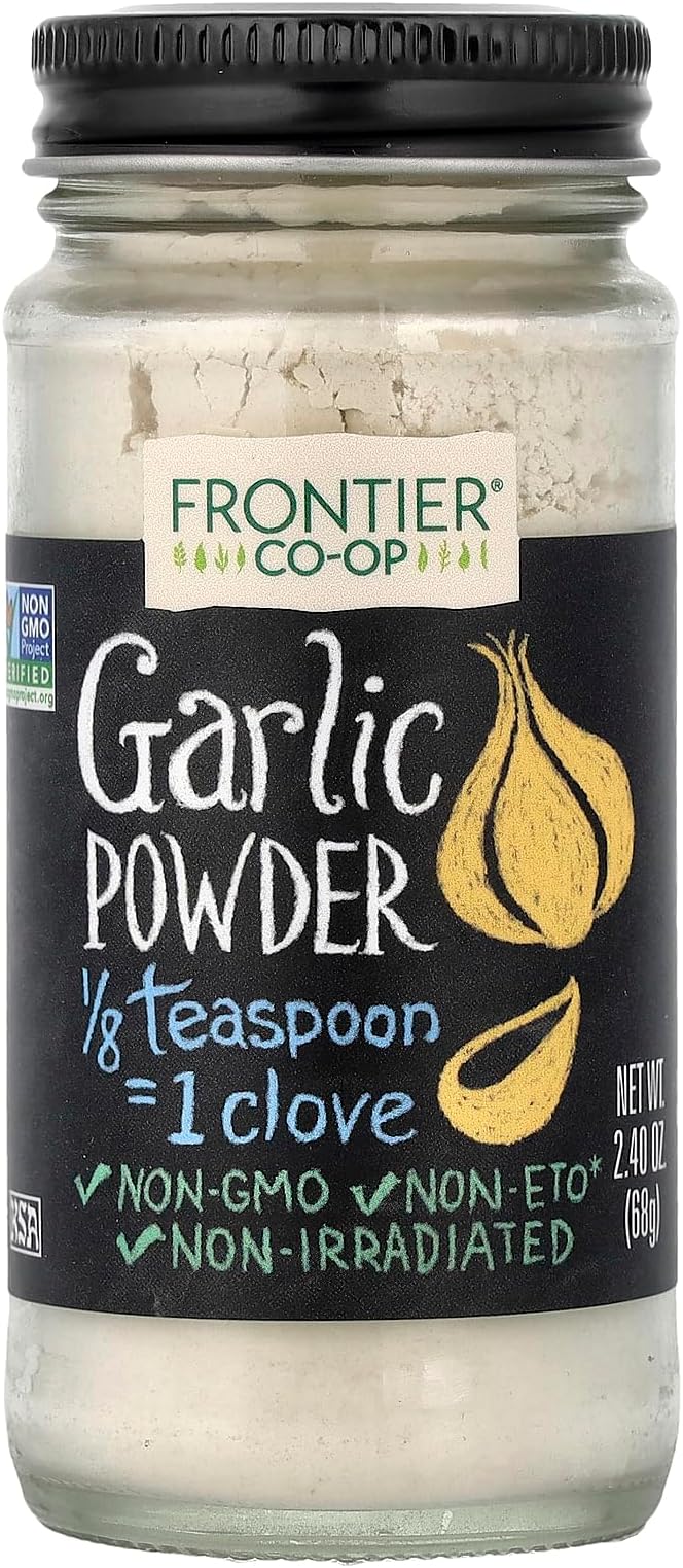 Frontier Co-op Garlic Powder, 2.4-Ounce Bottle