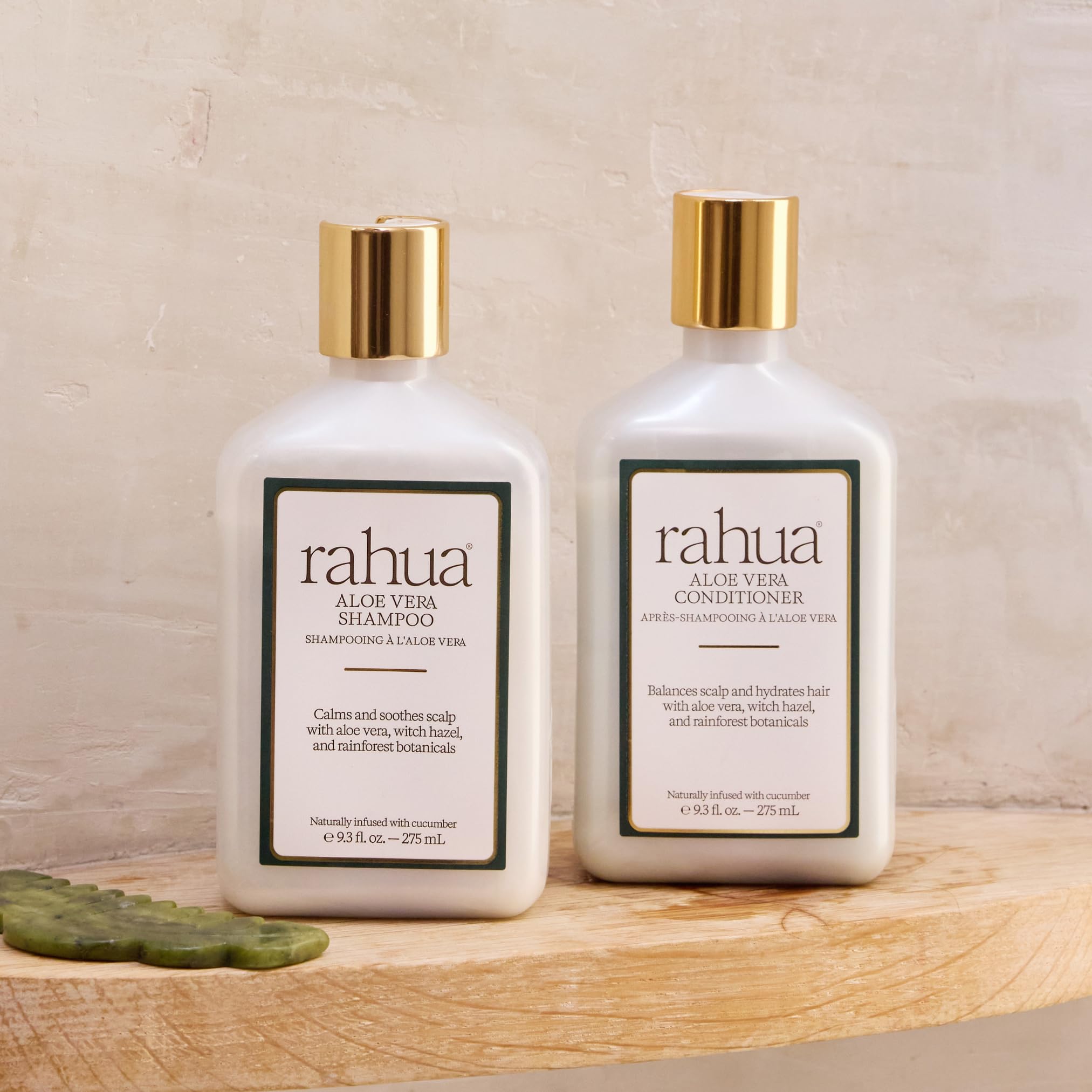 Rahua Aloe Vera Shampoo, veganes klrendes Shampoo fr Frauen, farbsichere  Haarpflege mit Aloe Vera, Gurkenextrakt, Hamamelisl, sulfatfrei, gleicht  l aus, beruhigt trockene Kopfhaut, 25 ml : Amazon.de: Kosmetik