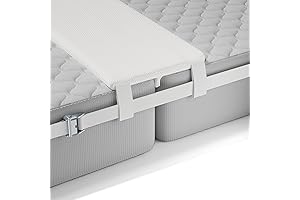 Twin Bed Connector Kit with 12" Extra Wide Bed Gap Filler