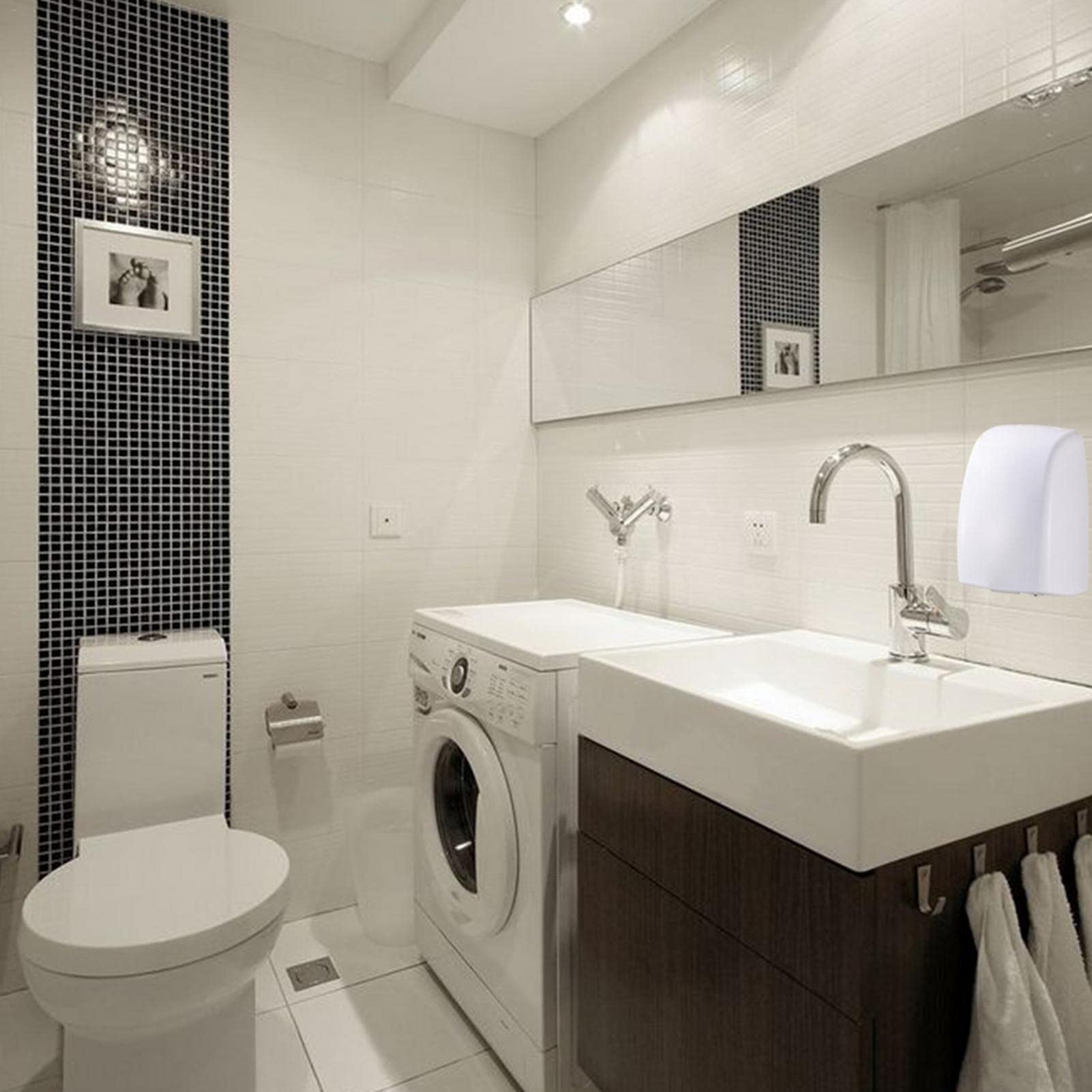 コイズミ　ハンドドライヤー 電気乾燥機 Amazon.co.jp: 乾燥機 小型 ハンドドライヤー 家庭用 ハンドドライヤー