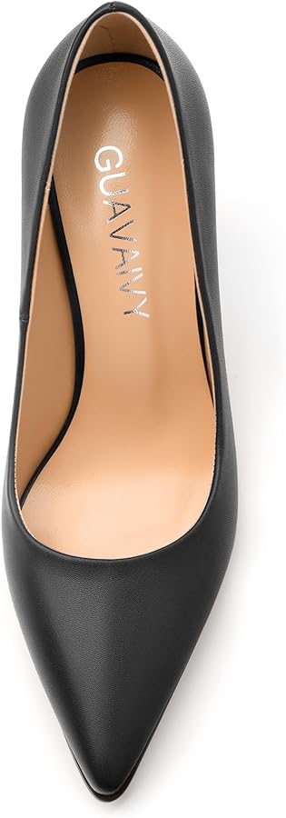 Amazon.com | GUAVAIVY Womens Pumps, Pointed Closed Toe High Heels