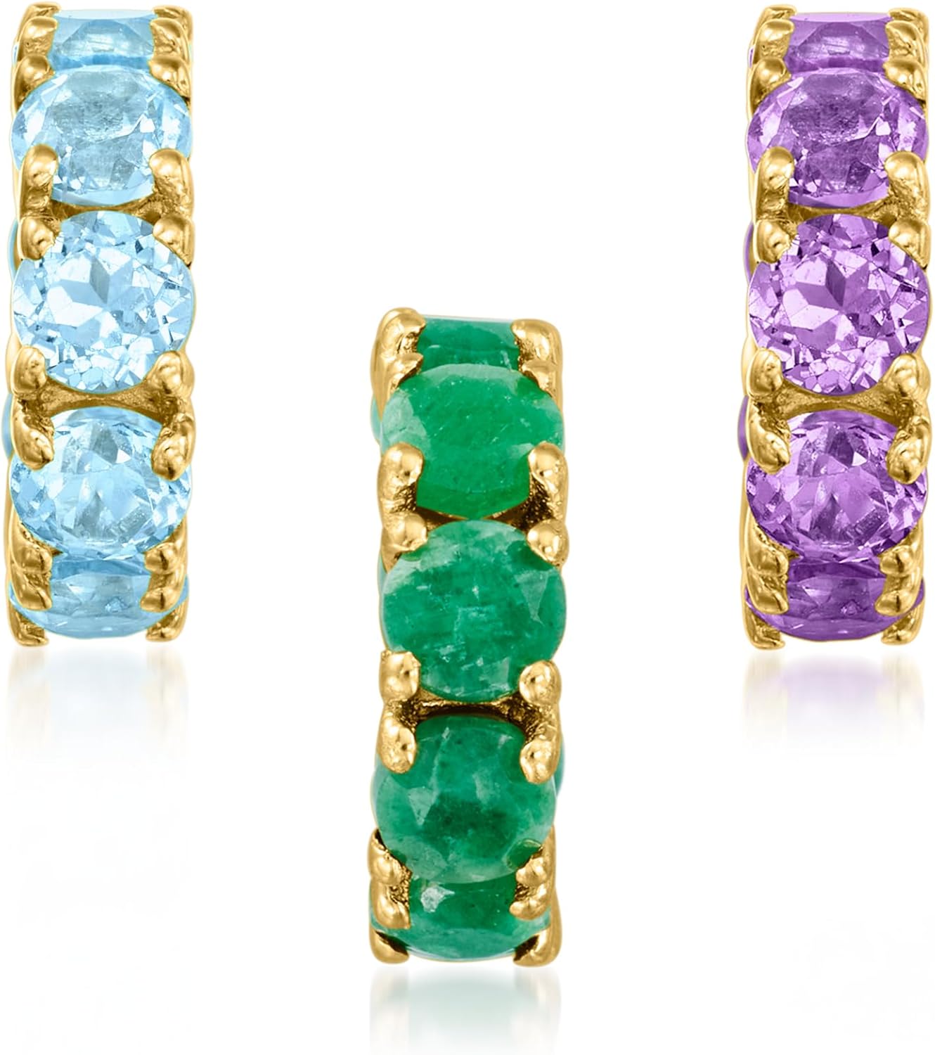 Ross-Simons Birthstone Bead Charm in 18kt Gold Over Sterling