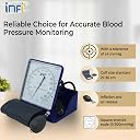 Infi Aneroid Desk Type Sphygmomanometer Blood Pressure Monitor | BP Apparatus Manual | Manual BP Operator For Precise Measurements | 1 Year Warranty | Latex Free Cuff | Imported Bulb For Medical Professionals gallery image