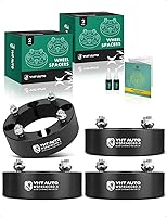 Vista 12 de YHTAUTO Espaciadores de rueda para todoterreno 4x137mm 2 pulgadas con M10 x 1.25 y 110mm de diámetro central. Compatible con Bombardier, Can-Am