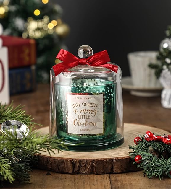 Cedar Scented Candles Gift for Women, 50 Hours Long Burning, 8.5oz
