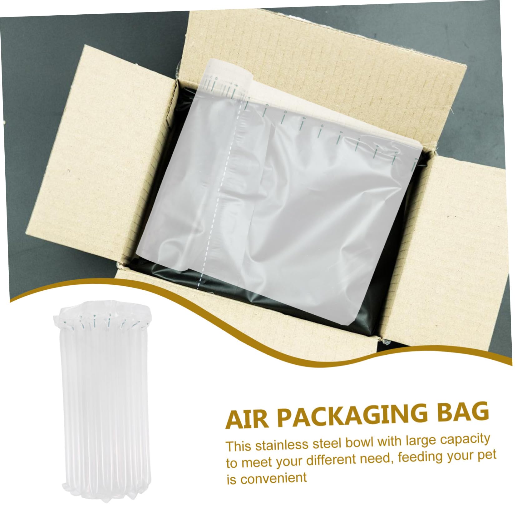 OUNONA 4 Pièces De Colonne D'air Remplisseur D'emballage Pour L'expédition Gonflable D'emballage Coussins D'air Pour L'expédition Coussins D'emballage D'air Pour L'expédition Pe