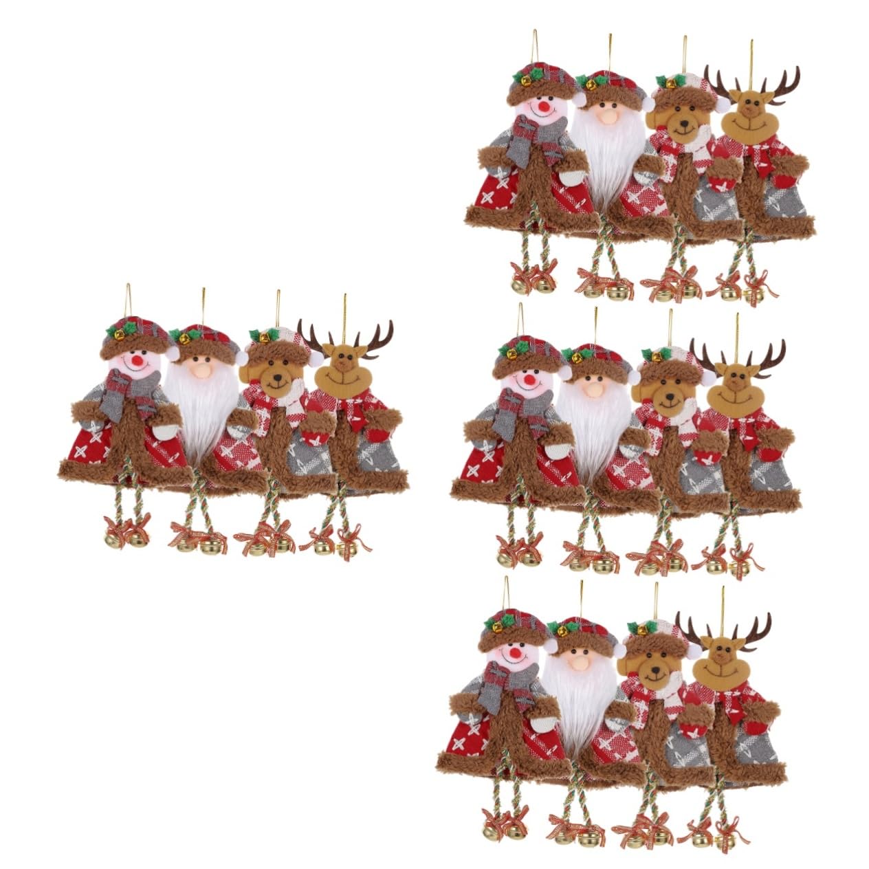 TOPBATHY 16 STK Weihnachtsbaum-Anhänger Weihnachtsbaumschmuck Weihnachtsdekoration zum Aufhängen christbaumfiguren weihnachtsbaumfiguren Weihnachtsdekorationen Weihnachtsfeierverzierung