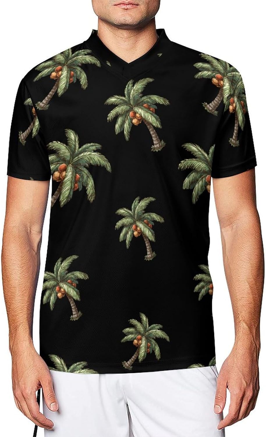 Palms Coconuts Tree Soccer Jersey Football Shirt Athletic Sports T-Shirt Personalized for Men Women