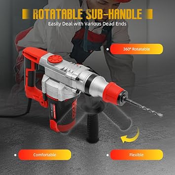 2200W Electric Rotary Hammer Drill 930r/min