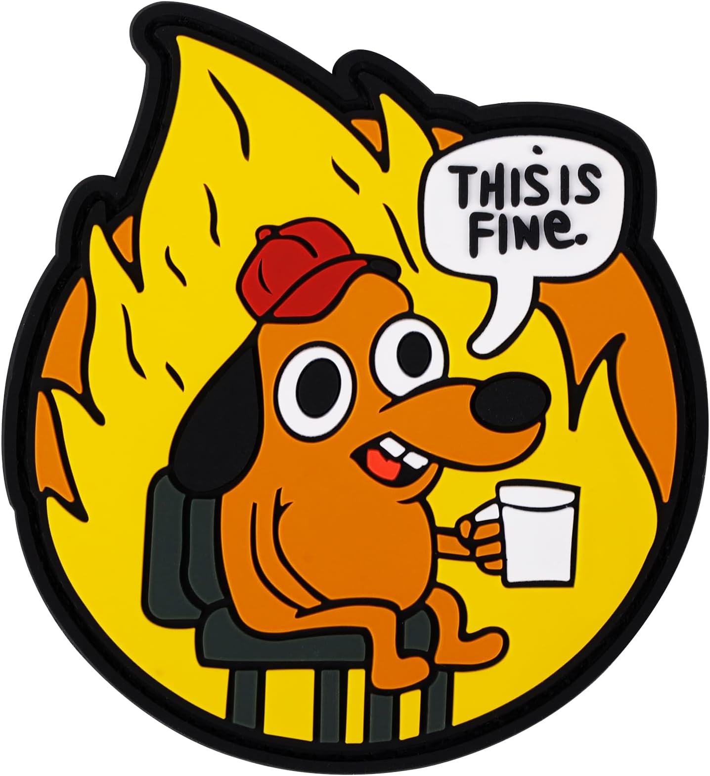 Never Gonna Give You Up Prank" Rick Roll QR Code Patch Scan Me Meme | Lustige Taktische Rucksack-Patches | Militär-Patch, PVC