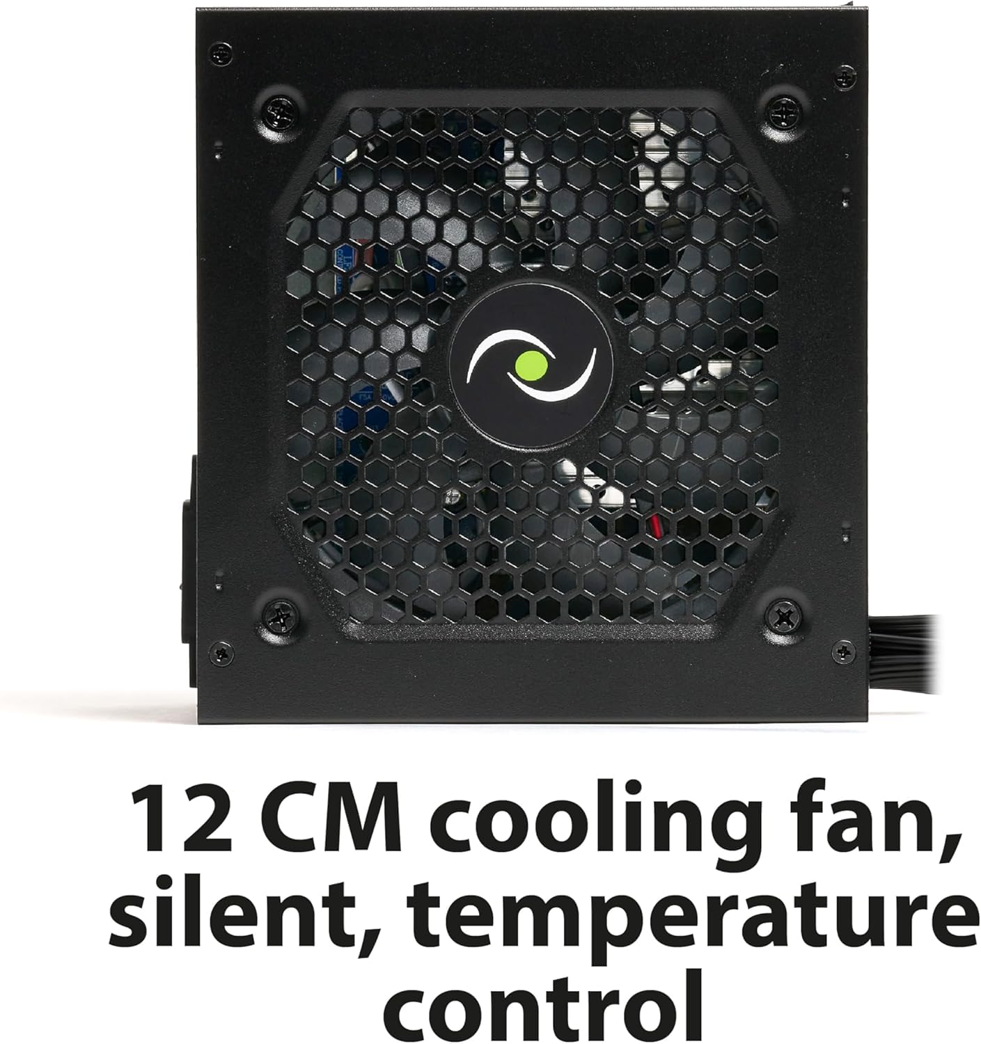 Tecnoware Alimentatore ATX Free Silent 500, Ventola Silenziosa 12 cm, ottimale per ricambistica, Protezione Sovratensioni, 2 x SATA, 1 x 24 Poli, 1 x 12V 4+4 Poli, 2 x Molex, Certificazione CE e Rohs