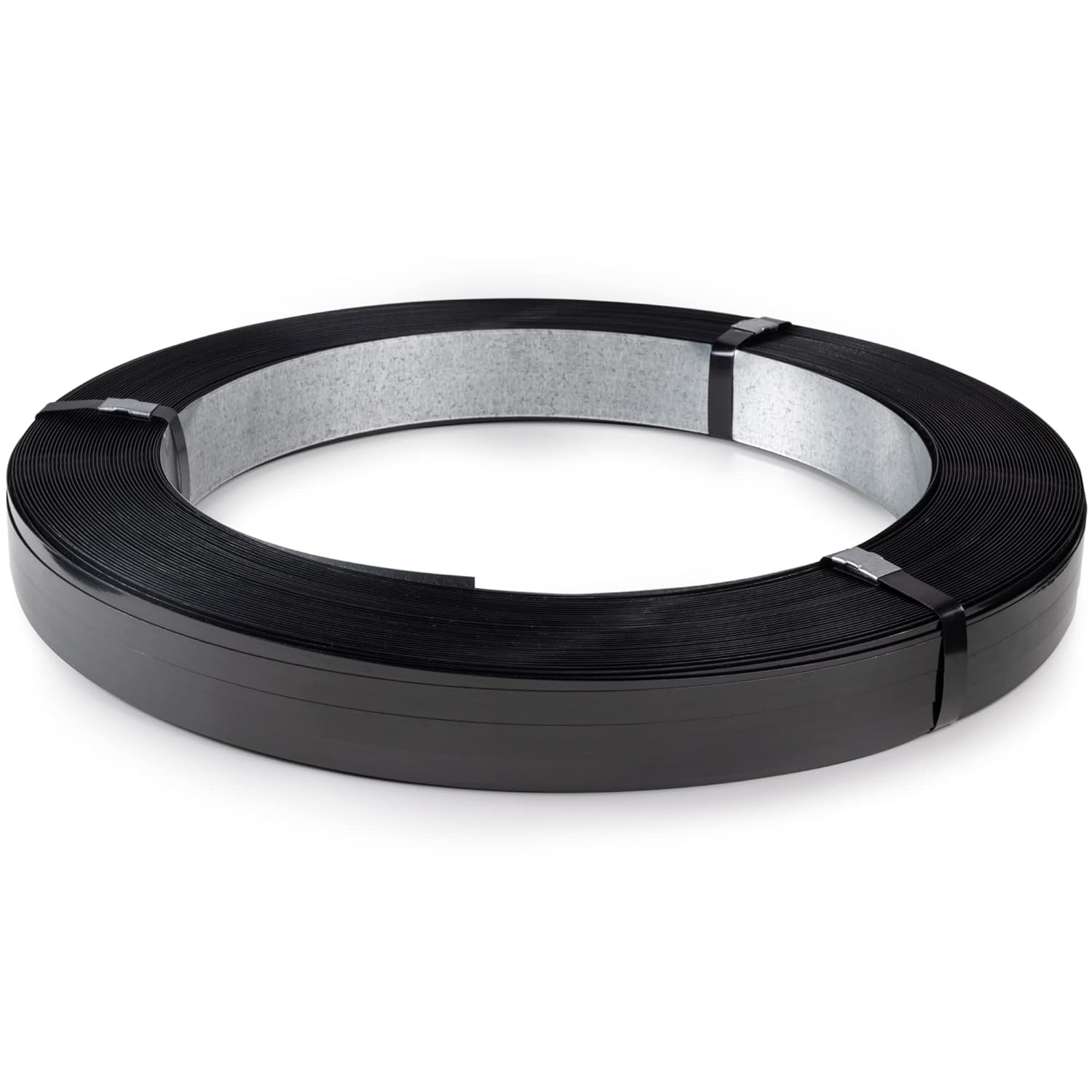 IDL Packaging 5/8" x .020" x 2230' Regular-Duty Steel Strapping Coil (1470 lbs Break Strength) - Painted and Waxed - Superior Cut-Resistance - Metal Straps for Pallet Banding, Extra-Heavyweight Loads 5/8W" x 2230L' 1 Coil