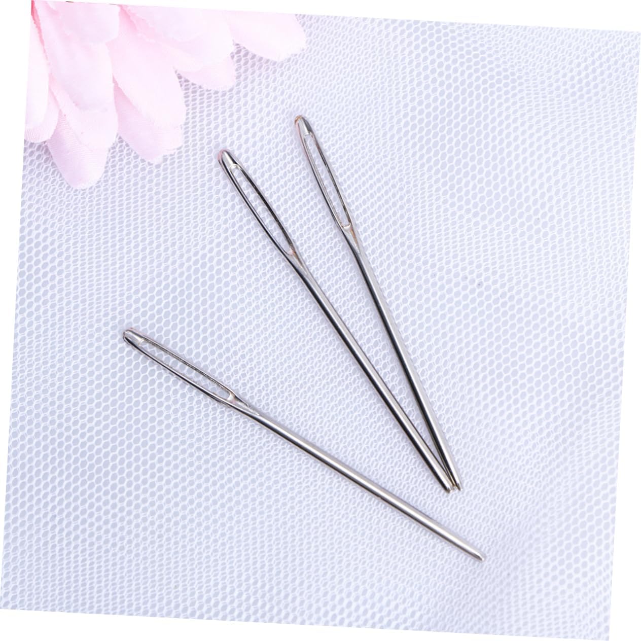 OHPHCALL 20pcs Large Eye Cross Stitching Needles Blunt Needles for Seamless Yarn Passage Easy Handling