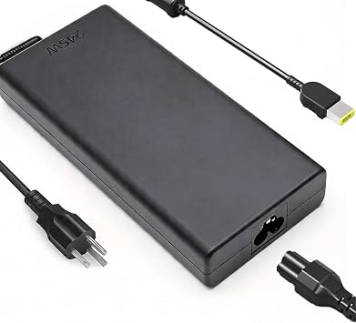245W Slim Tip Charger Compatible with Lenovo Legion Pro 5 16IAX10H RTX5070Ti 16" Gaming Laptop ADL245SDC3A, Legion 5 15IRX10 RTX 5060 Laptop ADL245SLC3A Power Adapter Cord