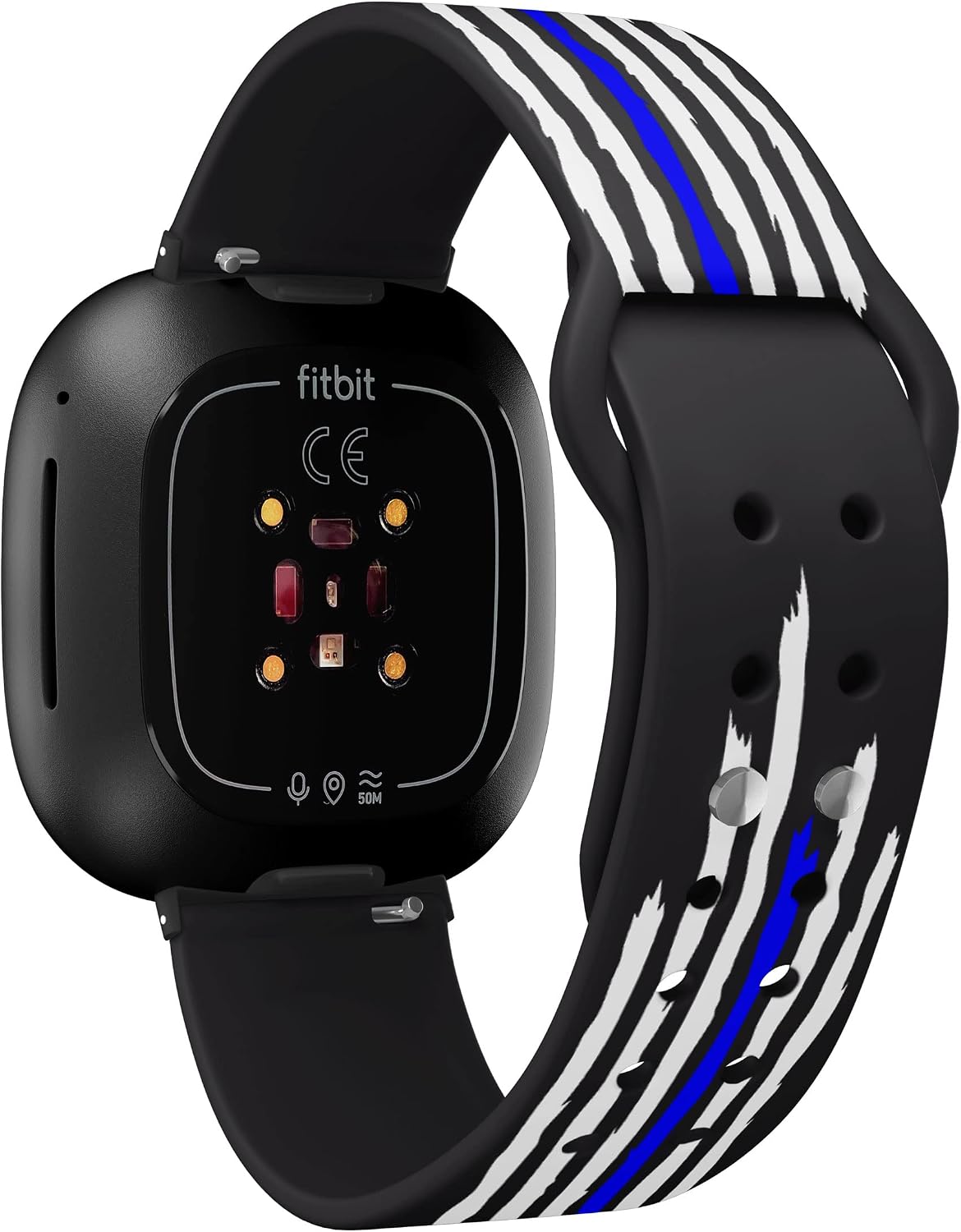 Affinity Bands Law Enforcement HD Watch Band Compatible with Fitbit Versa 3 & Sense