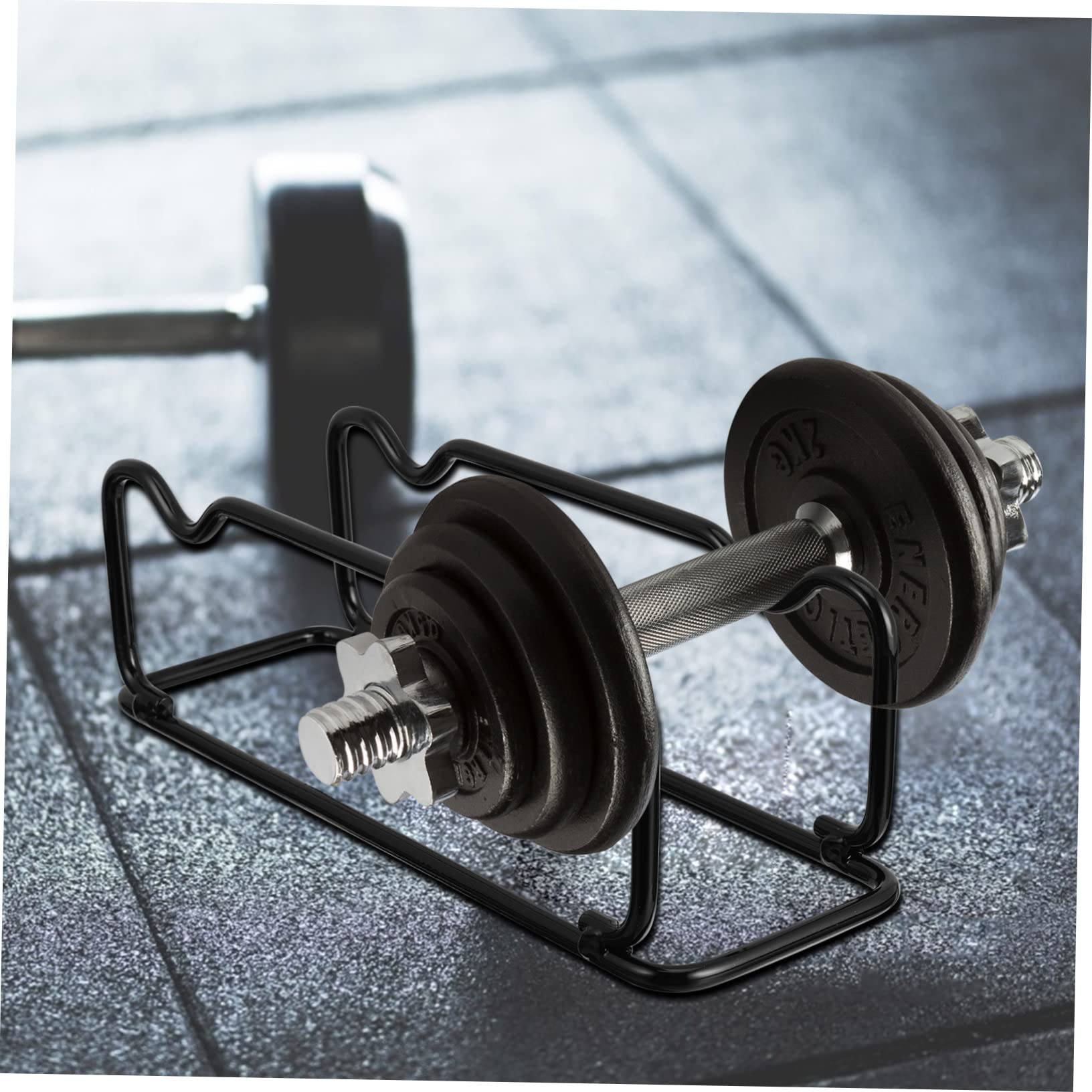 Porta Manubri in Ferro Nero, Supporto da Fitness 1 Pezzo