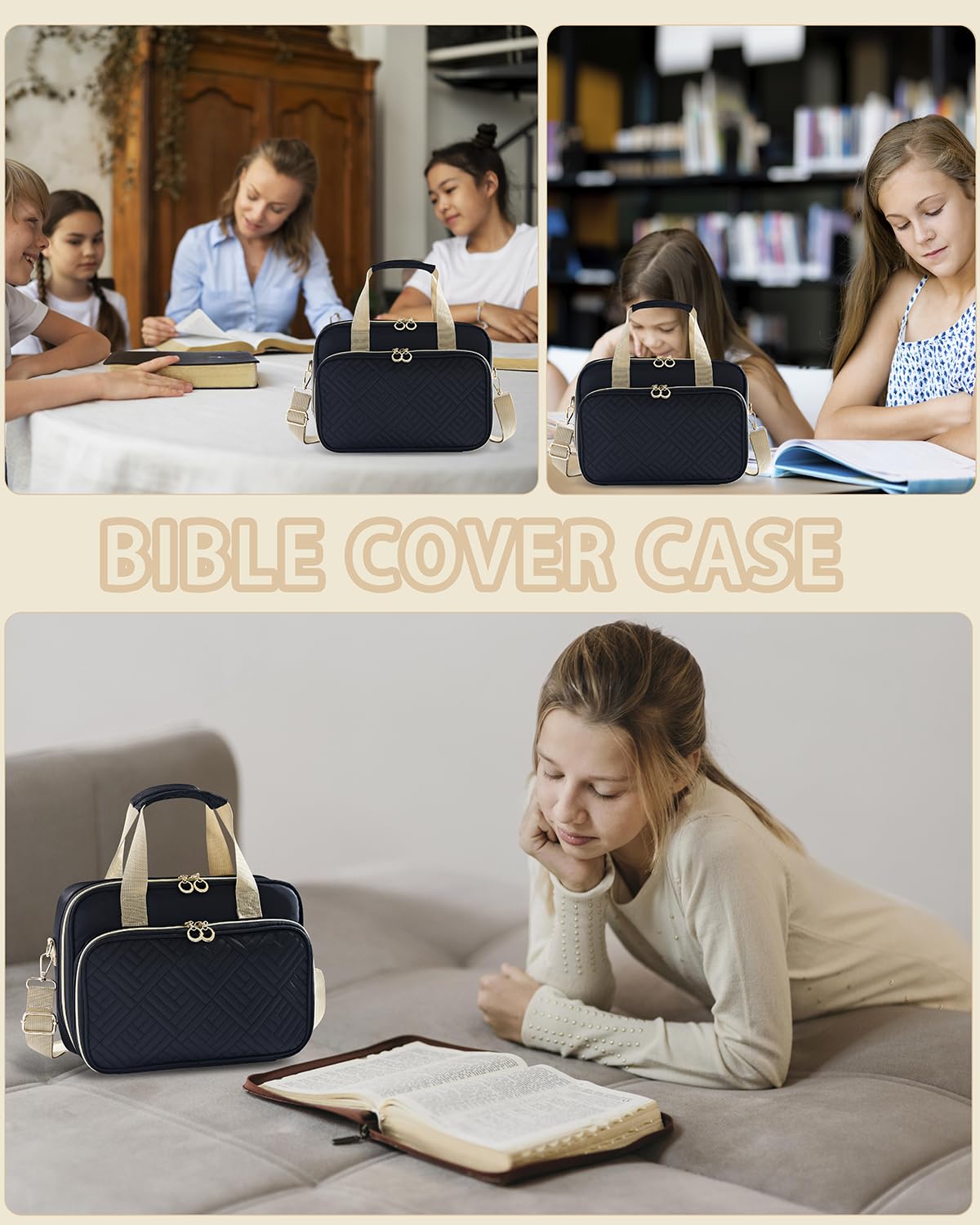 Kit de diario de la Biblia para mujer, 12 resaltadores, 75 pestañas, suministros de estudio bíblico y regalo cristiano para mujeres y adolescentes