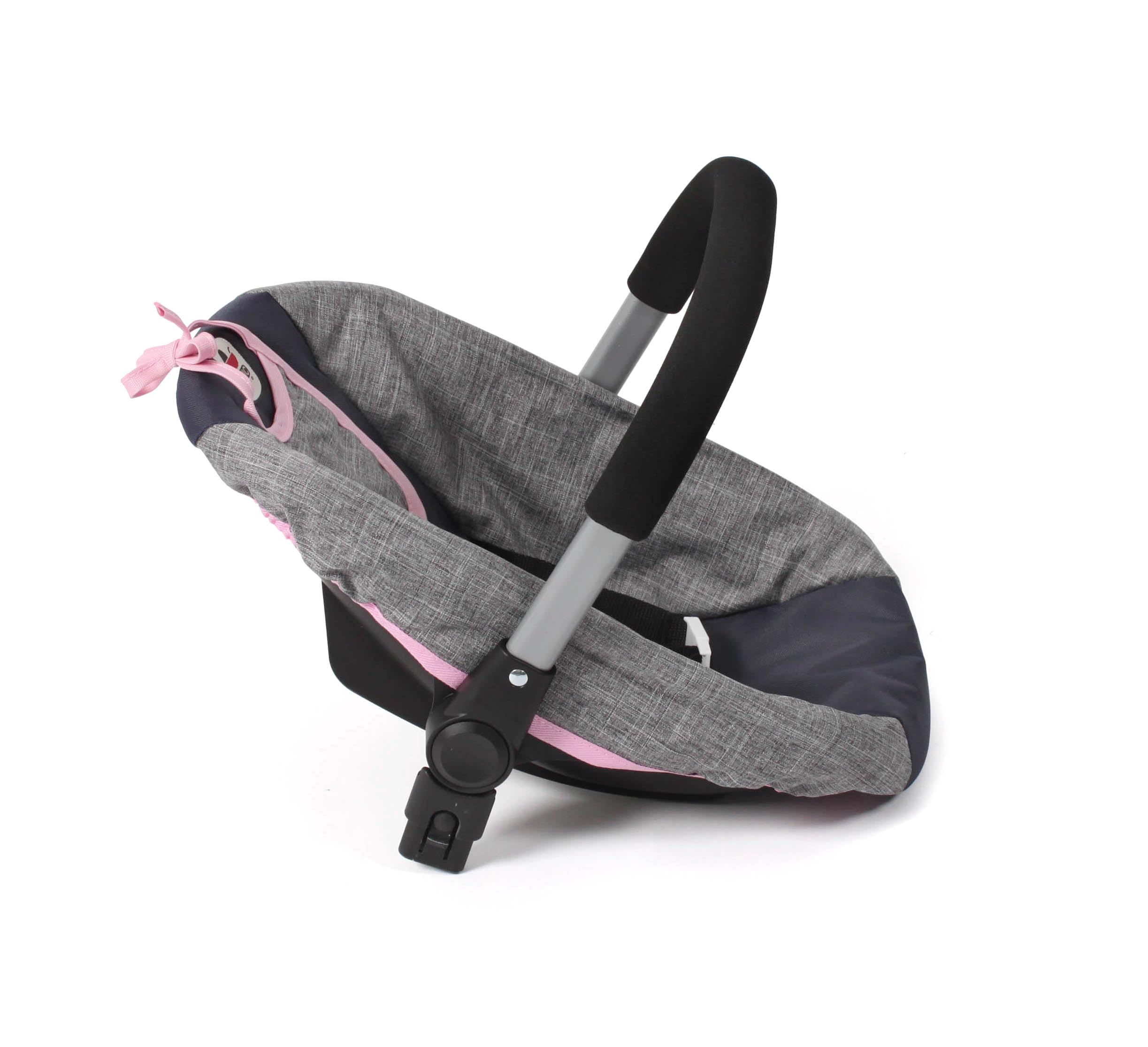 Bayer Chic 2000 - Poupée Siège Auto pour Poupée Bébé Poupée Porte-Poupée Accessoires Poupée Siège Auto pour Poupée Étoiles Marine 45 * 31 * 32cm