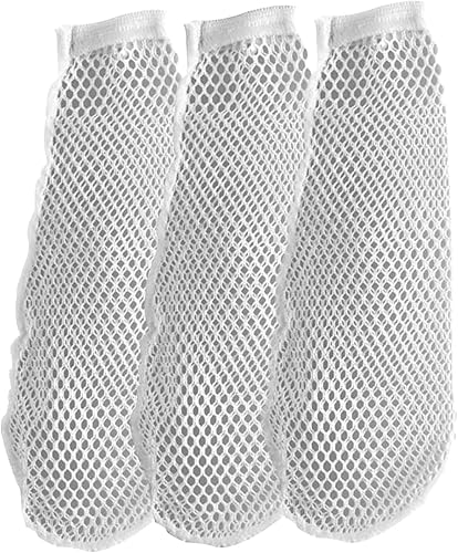 Trampa de pelusa de nailon para sistemas de drenaje de lavadora y mangueras de descarga. Se adapta a todas las lavadoras (3 colectores de terciopelo