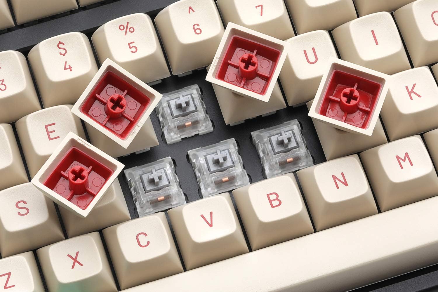 Up To 40% OFF DROP MT3 Jukebox Keycap Set, ABS Hi-Profile Keycaps, Doubleshot Legends, MX Style Covers Fullsize, Tenkeyless, Winkeyless, 60%, 65%, and 75% Keyboards (Base Kit)