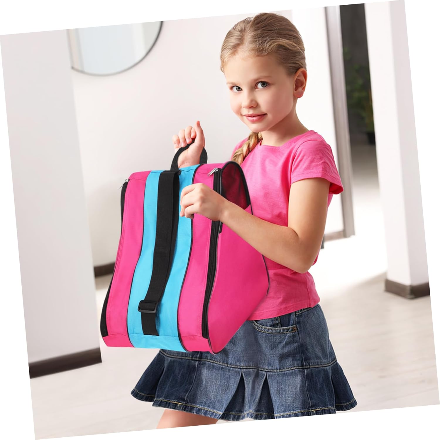 Boys and Girls Ice Skate Bag Roller Skate Backpack for Girls Protective Gear Skating Bag for Carrying