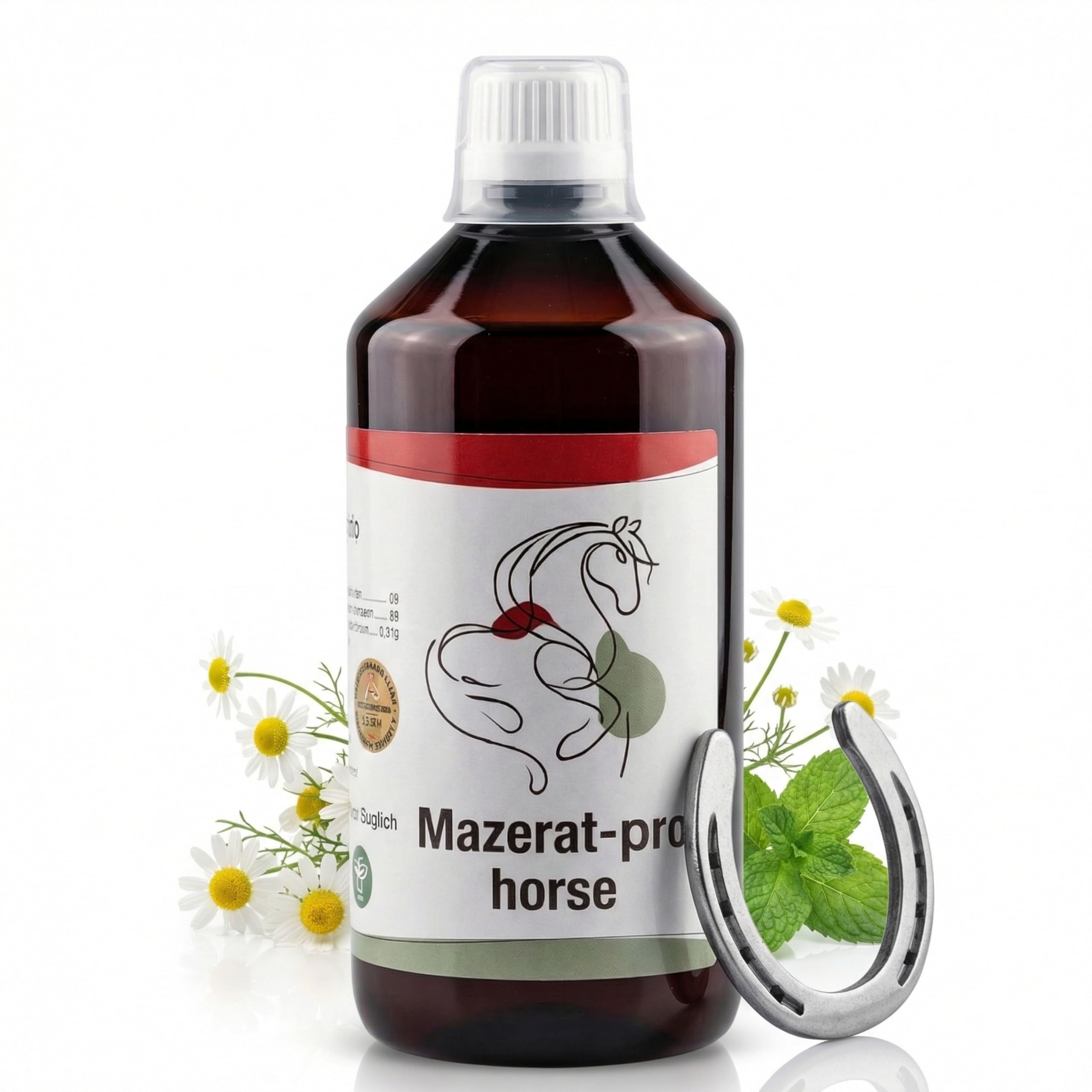 Mazerat-pro Horse 50 fermentierte Bio-Kräuter Ergänzungsfutter für Pferde