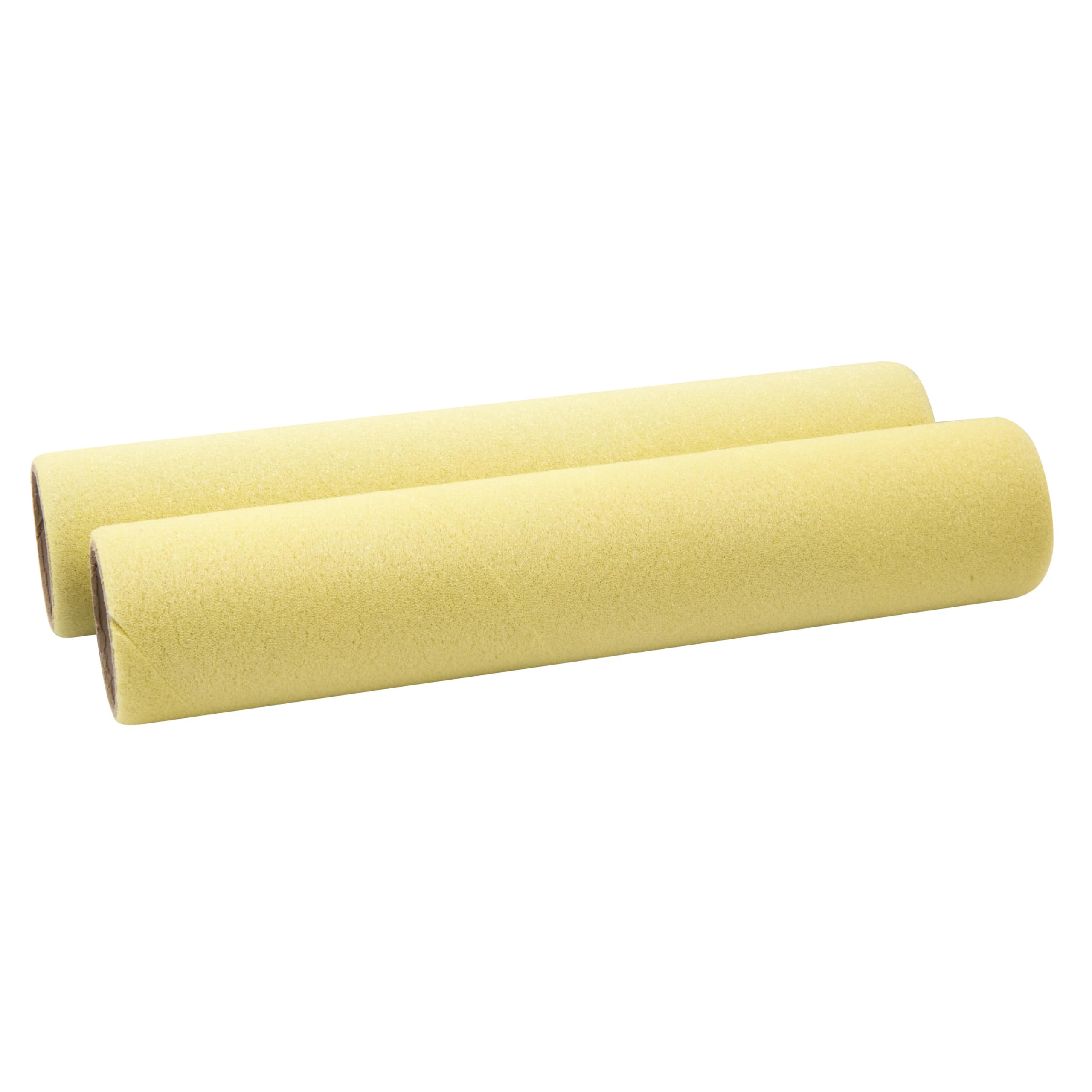 Wooster Tiz Foam Roller Covers – 9”, 1/8” Nap, 2-Pack – Lint-Free Finish, For Smooth Surfaces, Oil Paints, Enamels & Varnishes
